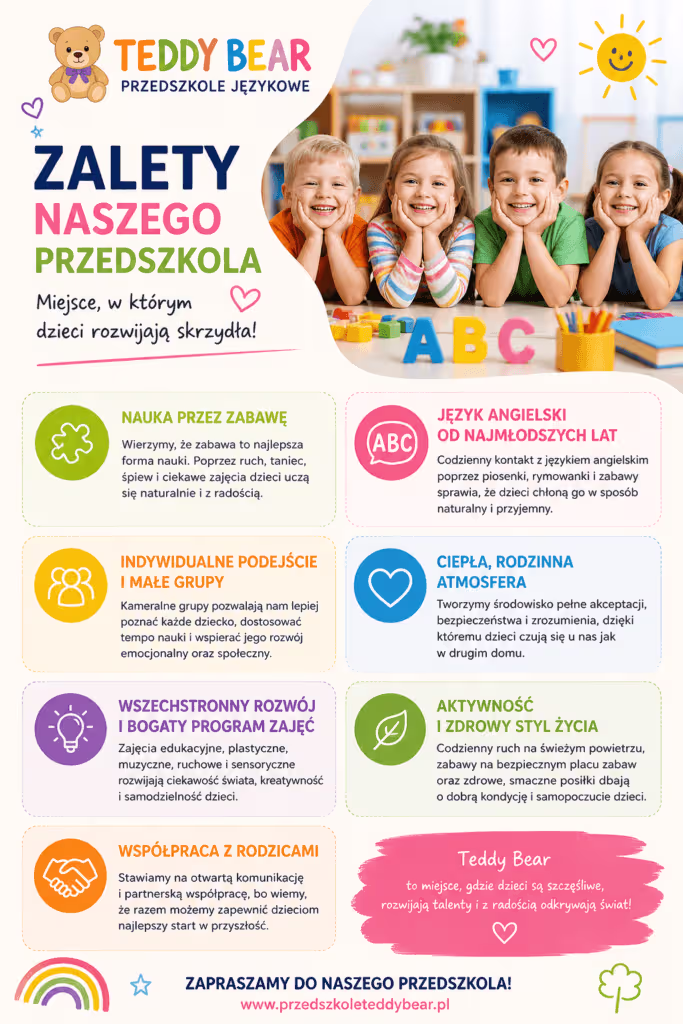 Zalety naszego przedszkola – dlaczego warto wybrać Teddy Bear? 1 image